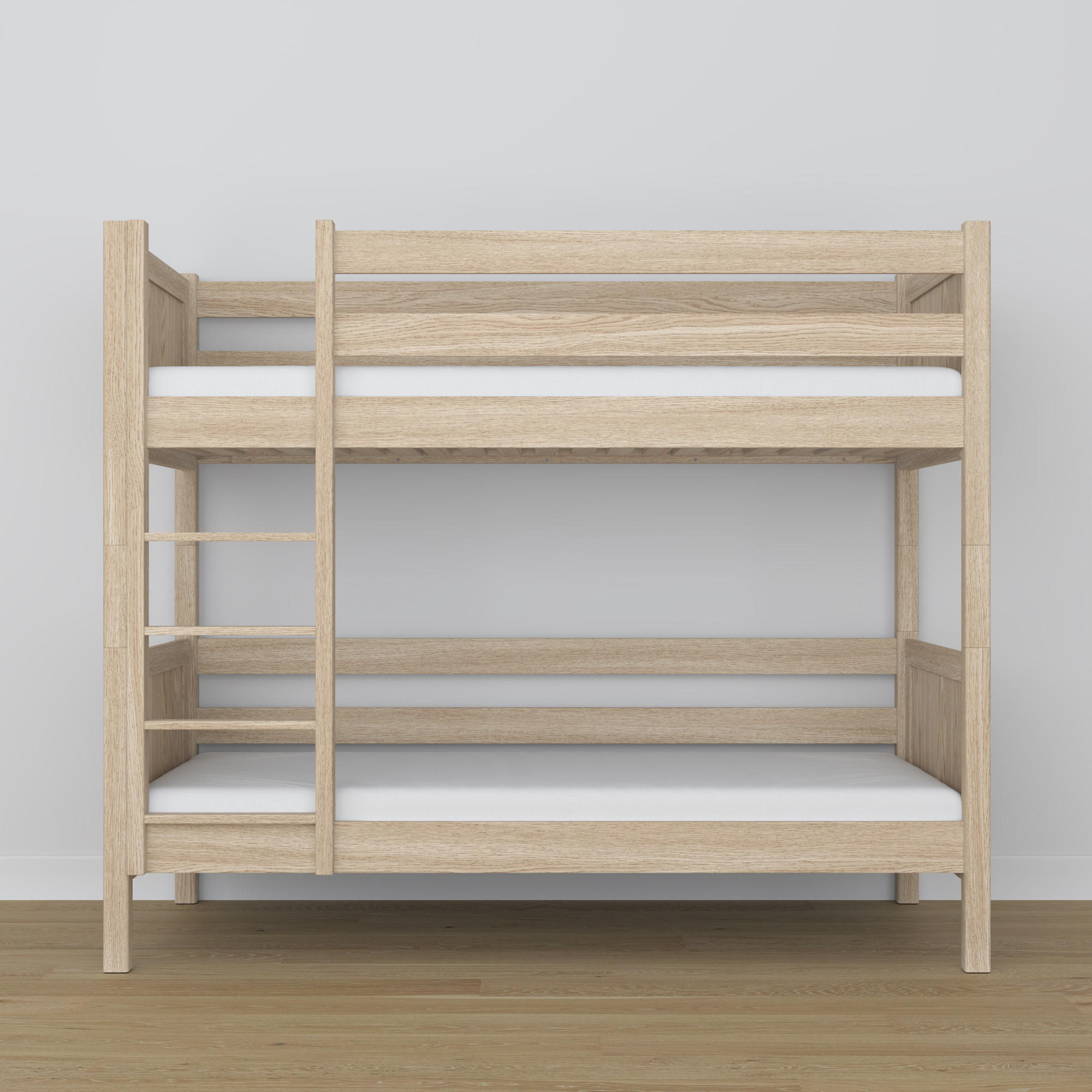 ETAGENBETT N02 Sonoma Eiche 120/180 - Sonoma Eiche, Naturmaterialien/Holz (120/180cm) - N-Wood