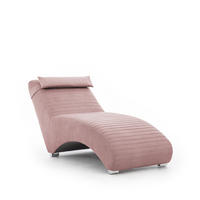 RELAXLIEGE Abramo In Lisbon - Rosa, Holzwerkstoff/Textil (73/80/170cm) - Fun Möbel