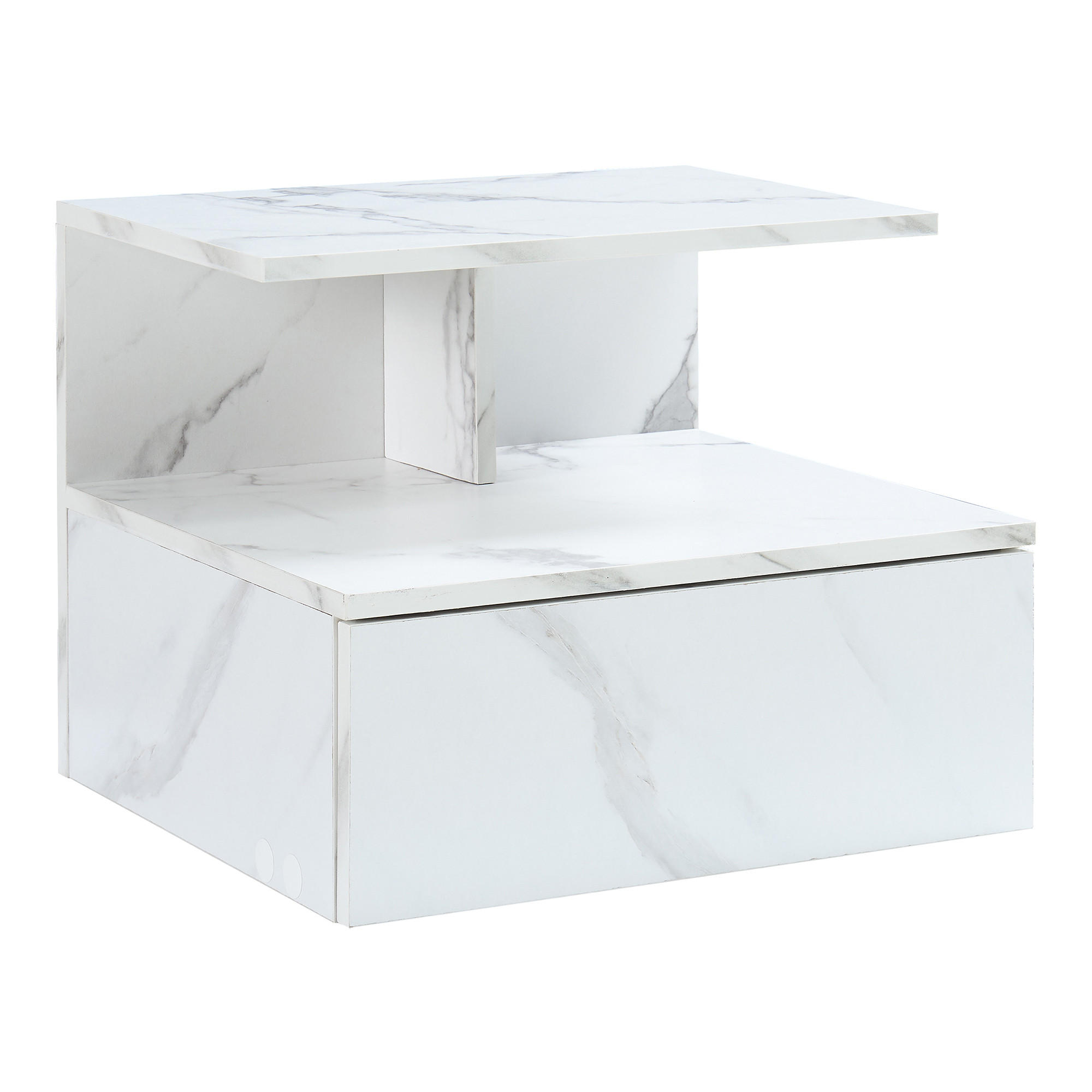 WANDSCHRANK Amberg - Perlmutt, Holzwerkstoff (40/31/35cm) - [en.casa]