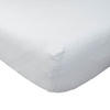 SPANNBETTLAKEN Flanell aus 100% Baumwolle - Weiß, Textil (90/190cm) - Homescapes