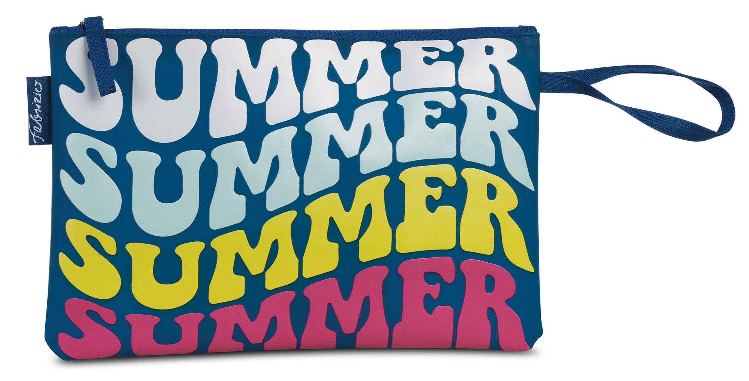 BIKINI WETBAG Summer Blau Badetasche wasserdichte Nasstasche - Blau, Kunststoff (20/20/30cm) - TiborTex