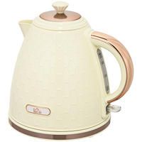 WASSERKOCHER DE-07915 2200W, 1,7L mit Sichtfenster Beige - Beige, Kunststoff (19.5/23.4/24.2cm) - ComfortXL