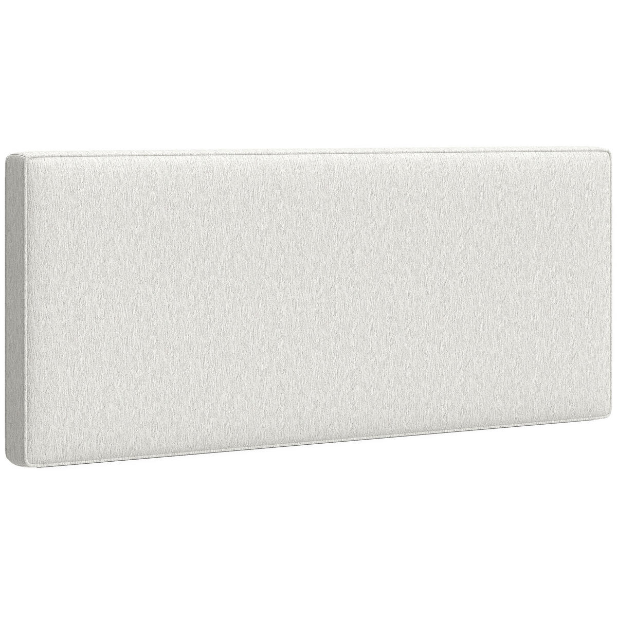 KOPFTEIL DE-18529 wandmontiert mit Leinenbezug Creme - Beige, Textil (10/60/140cm) - ComfortXL
