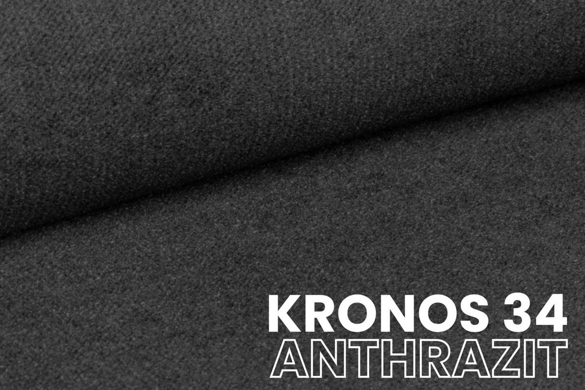 POLSTERBETT RICARDO 180/200 in Velours Anthrazit - Anthrazit, Holz/Holzwerkstoff (180/200cm) - Deine Möbel 24