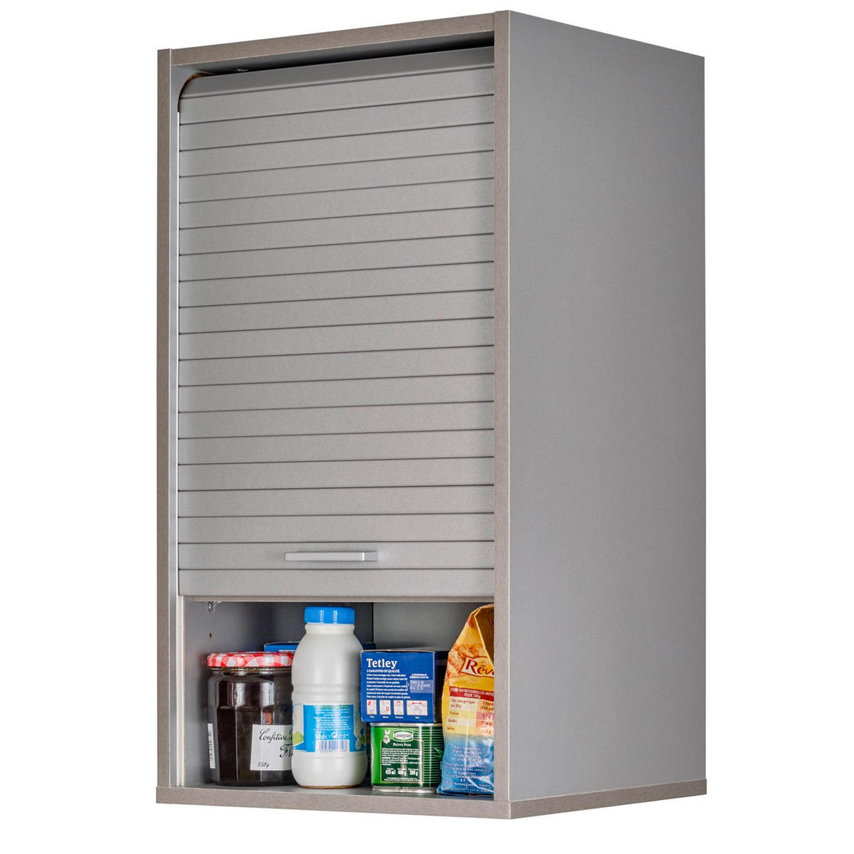 KÜCHENOBERSCHRANK 35/40/72 cm - Alufarben, Holzwerkstoff (40/72/35cm) - Simmob
