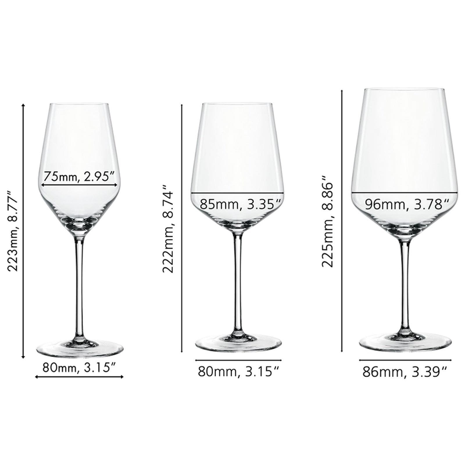 WEIN- UND SEKTGLÄSER-SET Style transparent 12er Set - Transparent, Glas - Spiegelau
