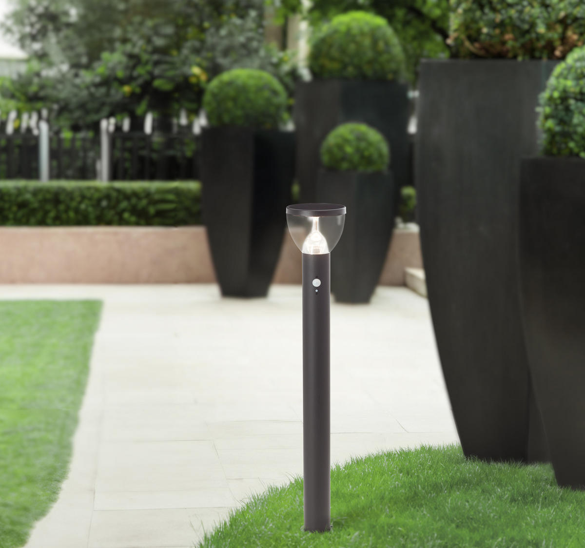 STEHLAMPE Tulip G40412/06 - Schwarz, Metall (16/16/92cm) - Brilliant