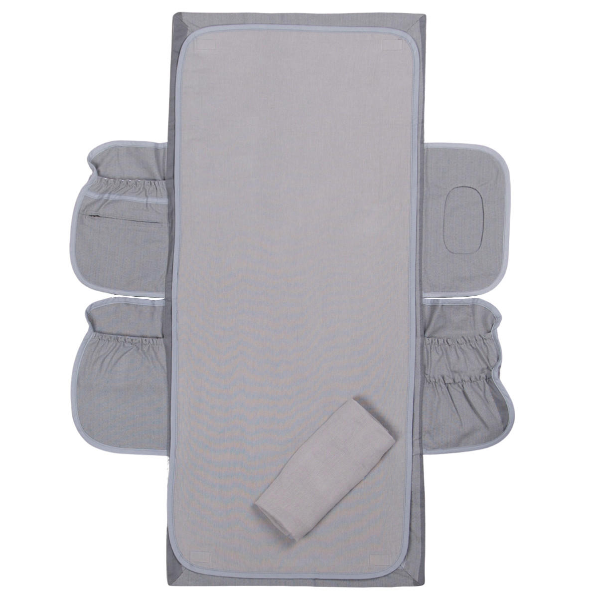 WICKELTASCHEN ORGANIZER Wickelmax - Grau, Textil (20/25cm) - Hoppediz