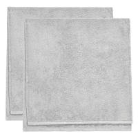 DUSCHHANDTUCH (2er Set) Fabulous - Hellgrau, Textil (70/140cm) - BUTLERS