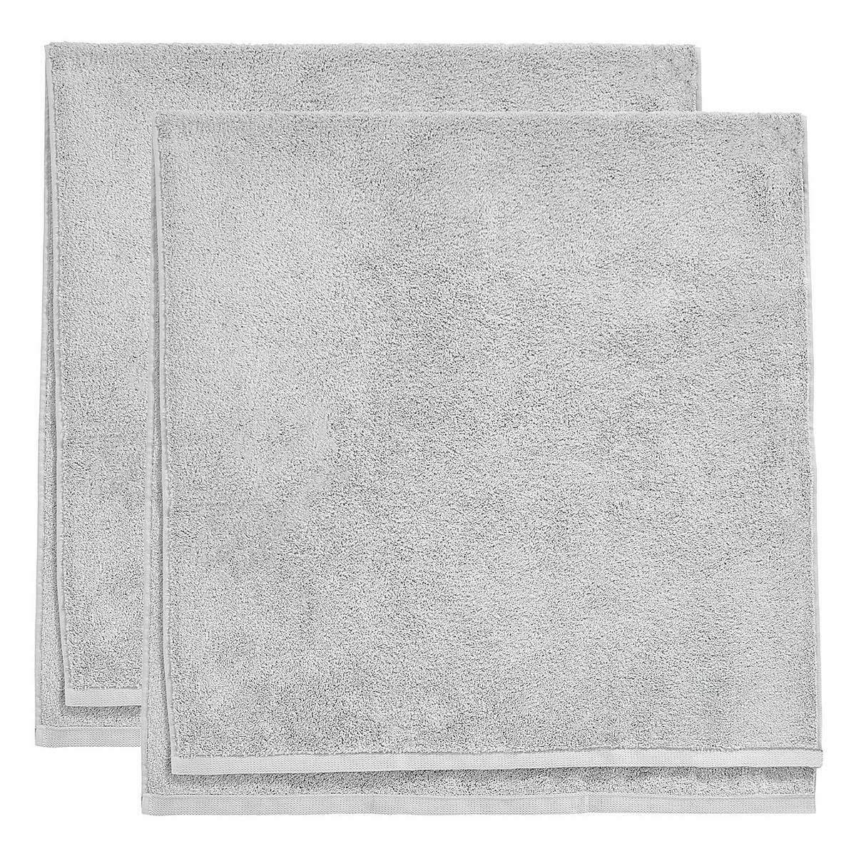 DUSCHHANDTUCH (2er Set) Fabulous - Hellgrau, Textil (70/140cm) - BUTLERS