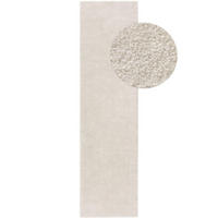 LÄUFER Tacoma Cream 80x300 cm - Creme, Textil (80/300cm) - benuta Nest
