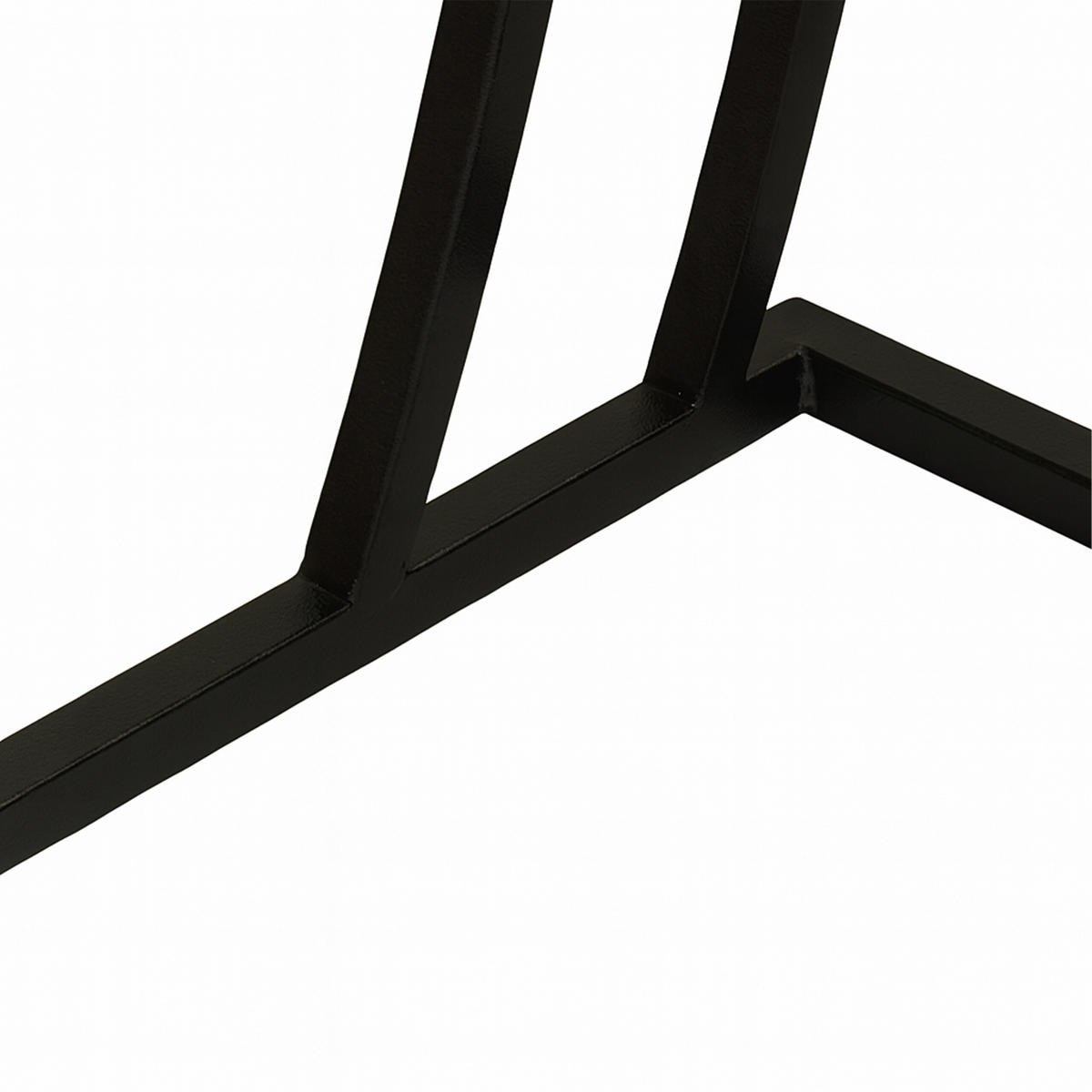 BEISTELLTISCH - Multicolor, Holz/Metall (30/30/70cm) - Relaxdays