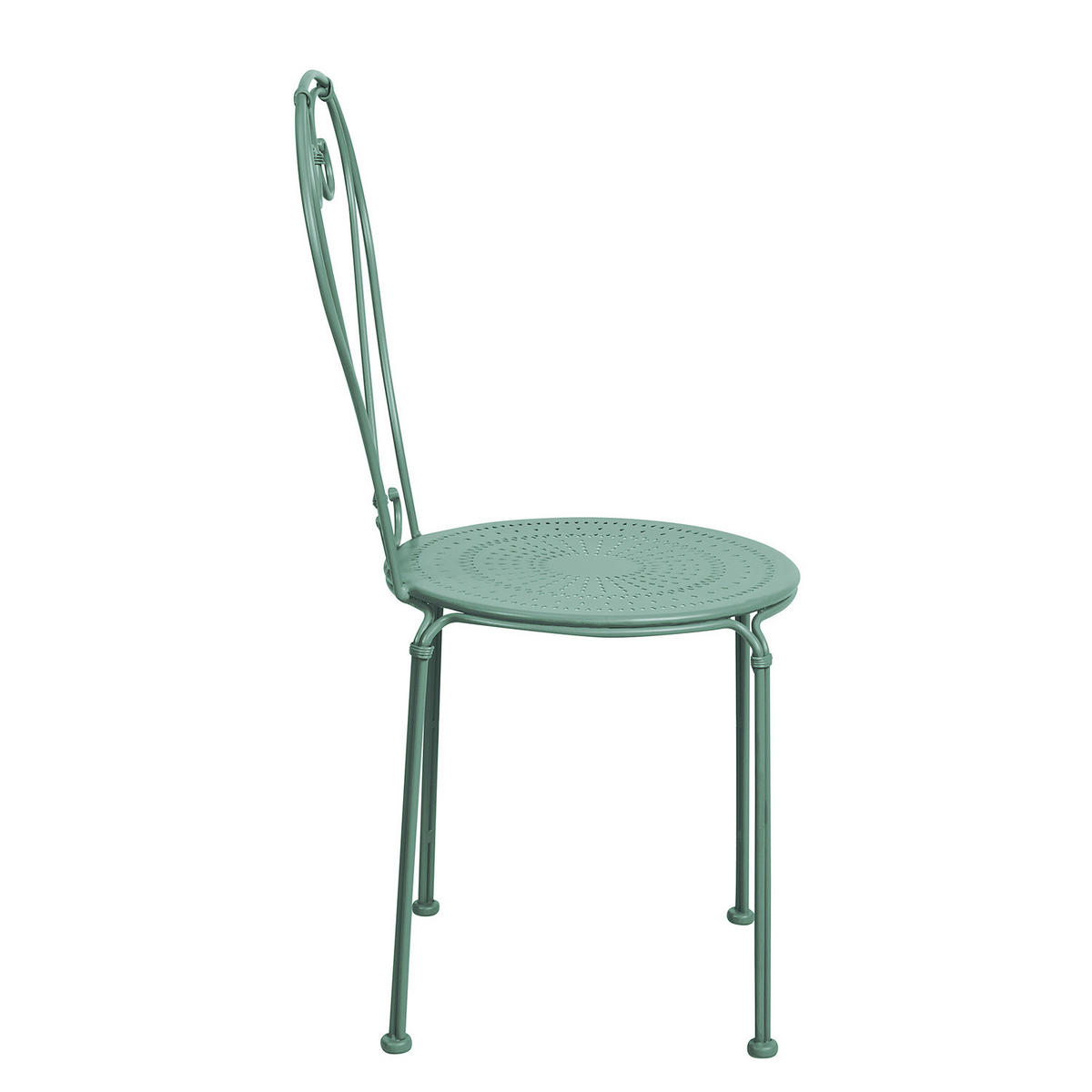 GARTENMÖBEL-SET (3-teilig) Century - Salbeigrün, Metall - Butlers