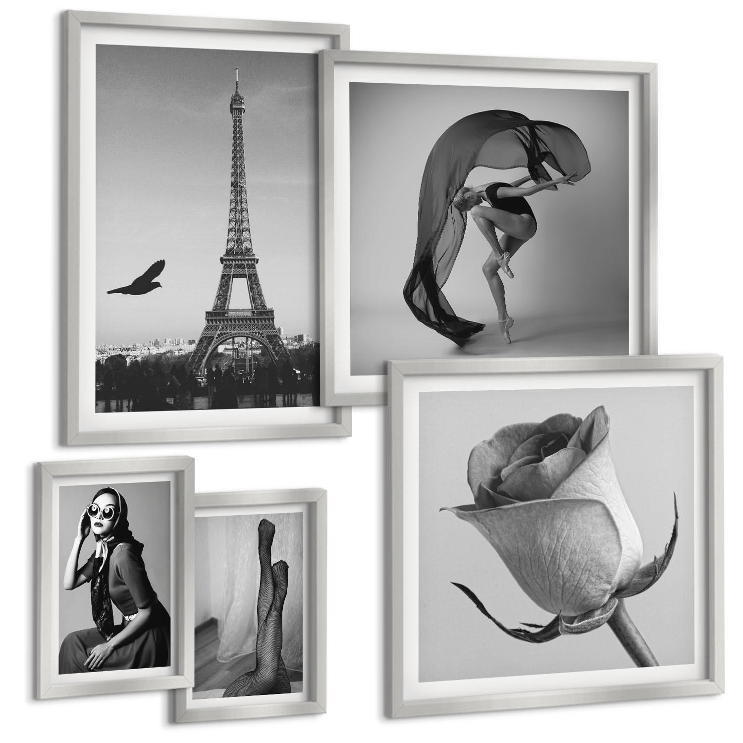 Tulup Bilder Silber 40x60 cm