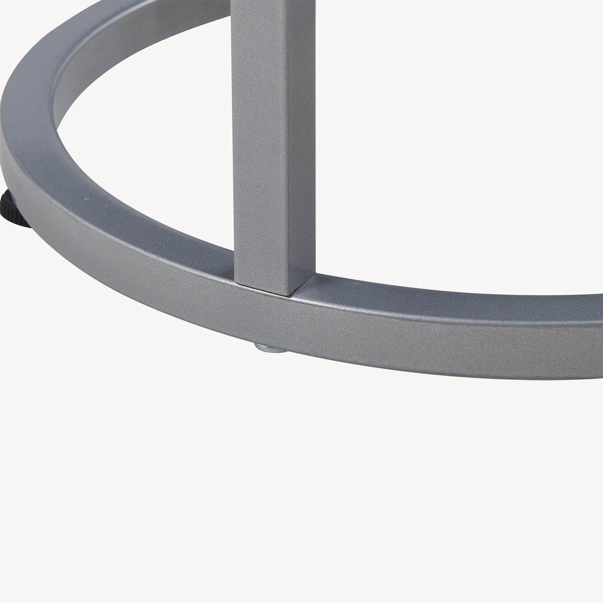 SATZTISCH Bornholm 50/50/55 - Schwarz, Holzwerkstoff (50/50/55cm) - [en.casa]