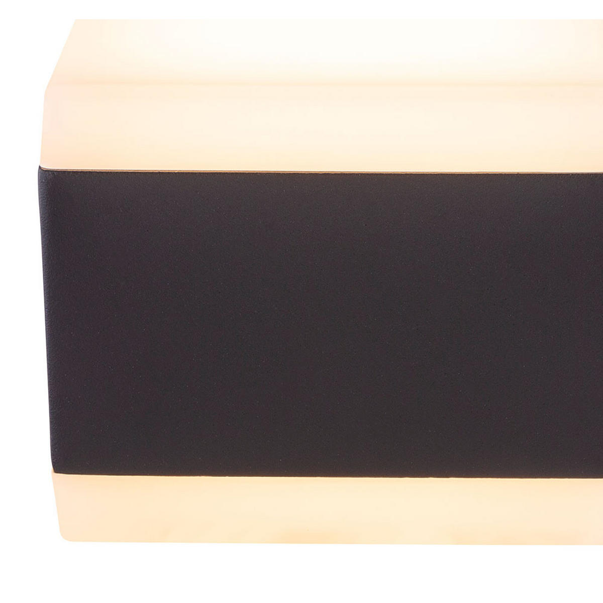 WANDLEUCHTE SLICE LED Aluminium Anthrazit, Up & Down - Anthrazit, Metall (11/9/14cm) - Globo Lighting