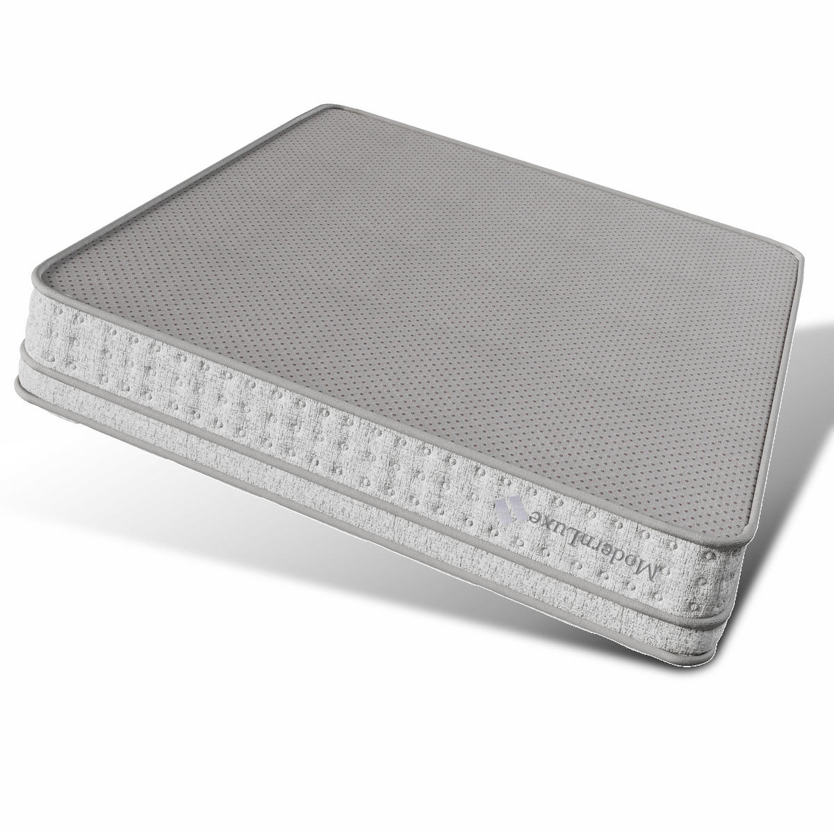 TASCHENFEDERKERNMATRATZE 180x200 cm H3 25 cm 7 Zonen - Weiß, Textil (180/200cm) - FLIEKS