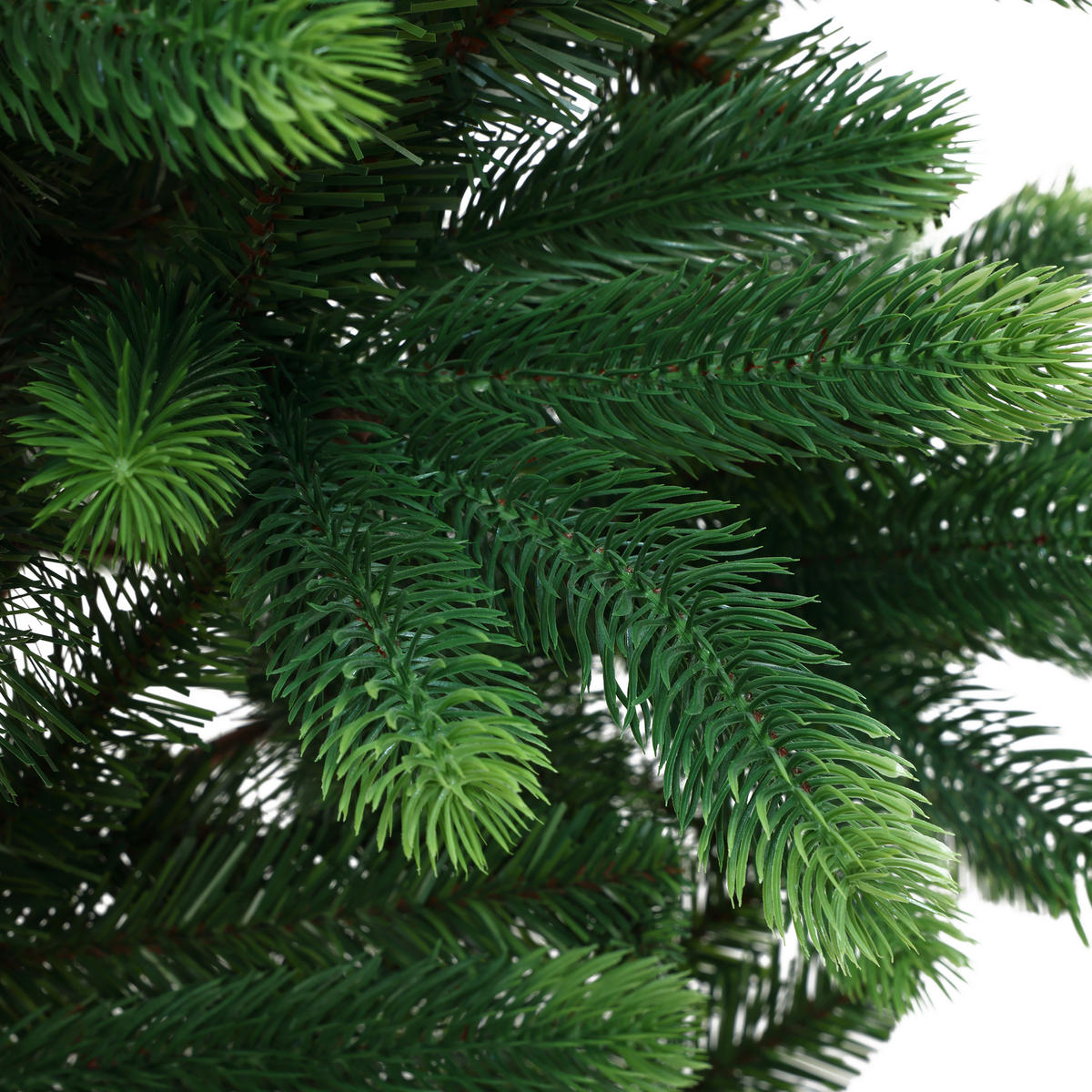 KÜNSTLICHER Weihnachtsbaum 150 cm, Fichten-Optik in Grüntönen - Grün, Kunststoff (150cm) - Hometopia
