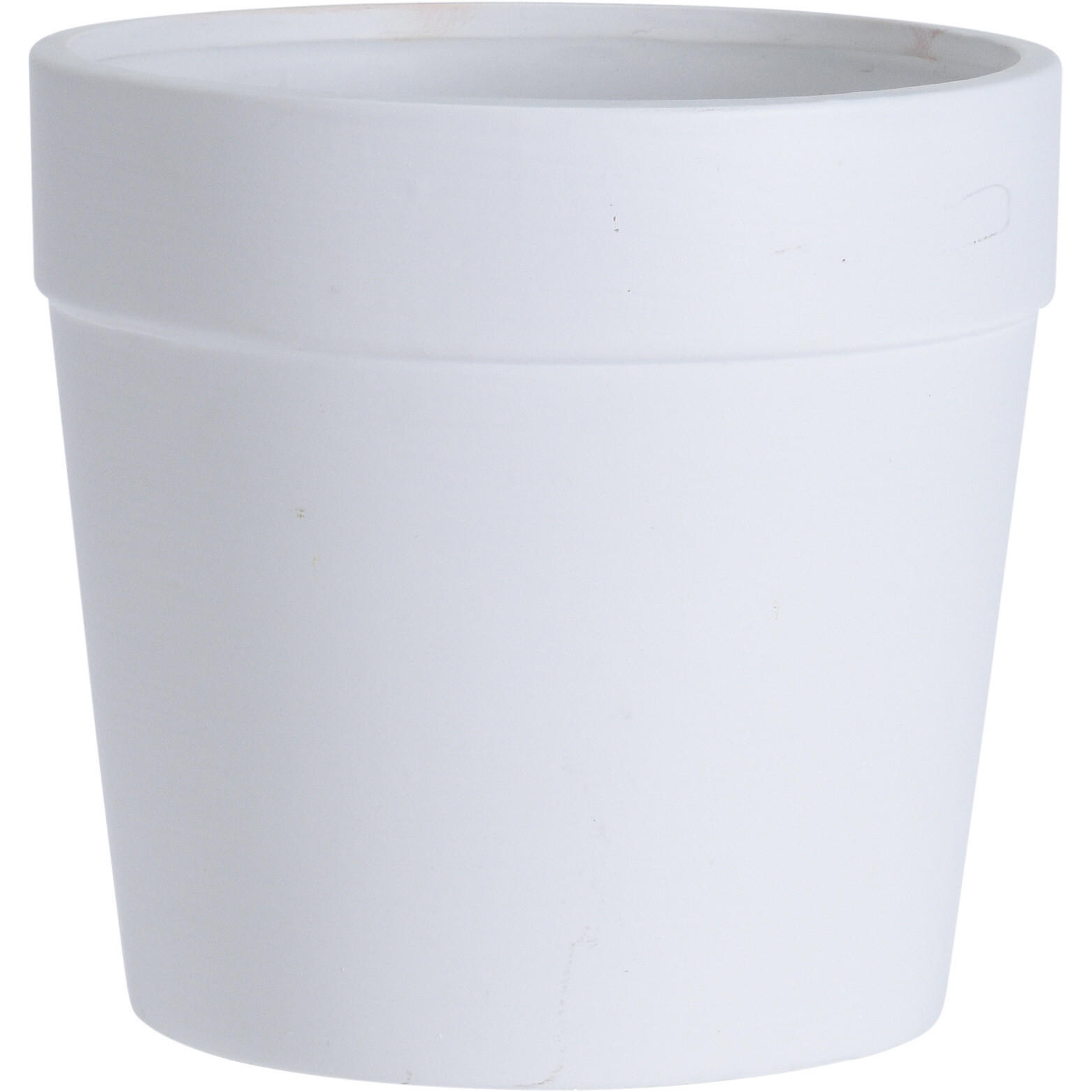 BLUMENTOPF Keramik Tera Ø 16 cm - Weiß, Keramik (16/15cm)
