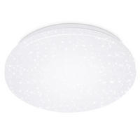 LED-DECKENLEUCHTE Weiß 28 cm - Weiß, Kunststoff (28/28/5.5cm) - Coonoor