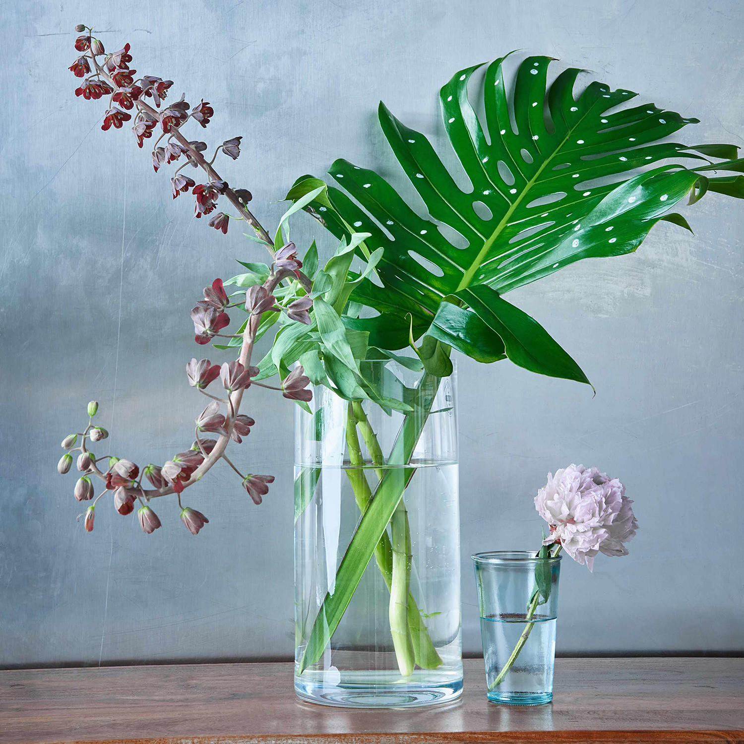 VASE Pool - Transparent, Glas (40cm) - BUTLERS