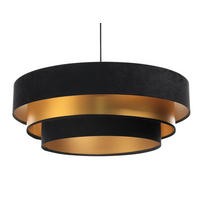 HÄNGELEUCHTE Gold 60/20 cm - Goldfarben, Kunststoff (60/1.5/20cm) - ONZENO