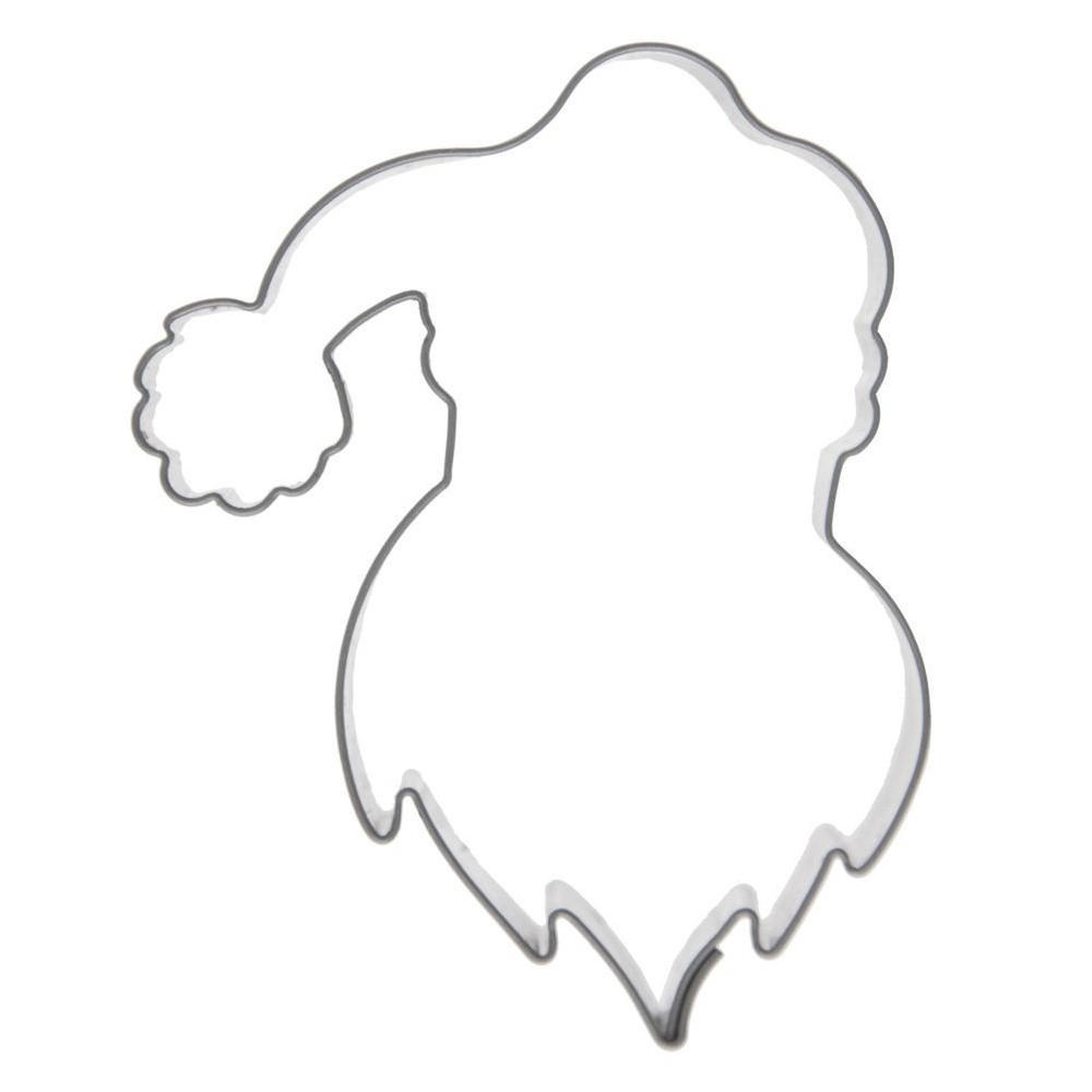 AUSSTECHFORM Nikolaus 7 cm Silber - Silberfarben, Metall (5.5/1.5/7cm) - Orion 