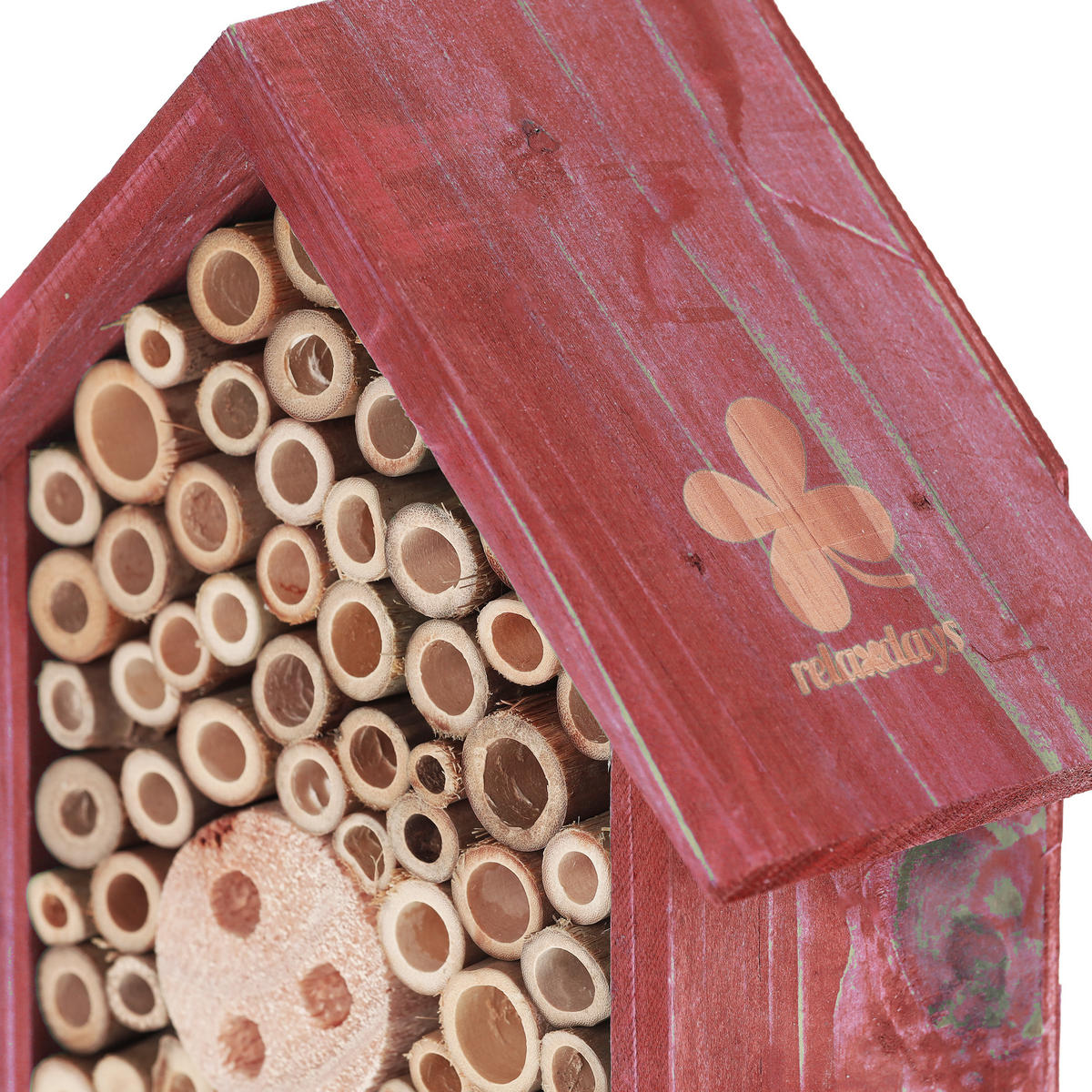 INSEKTENHOTEL - Multicolor, Holz (17/20/8.5cm) - Relaxdays