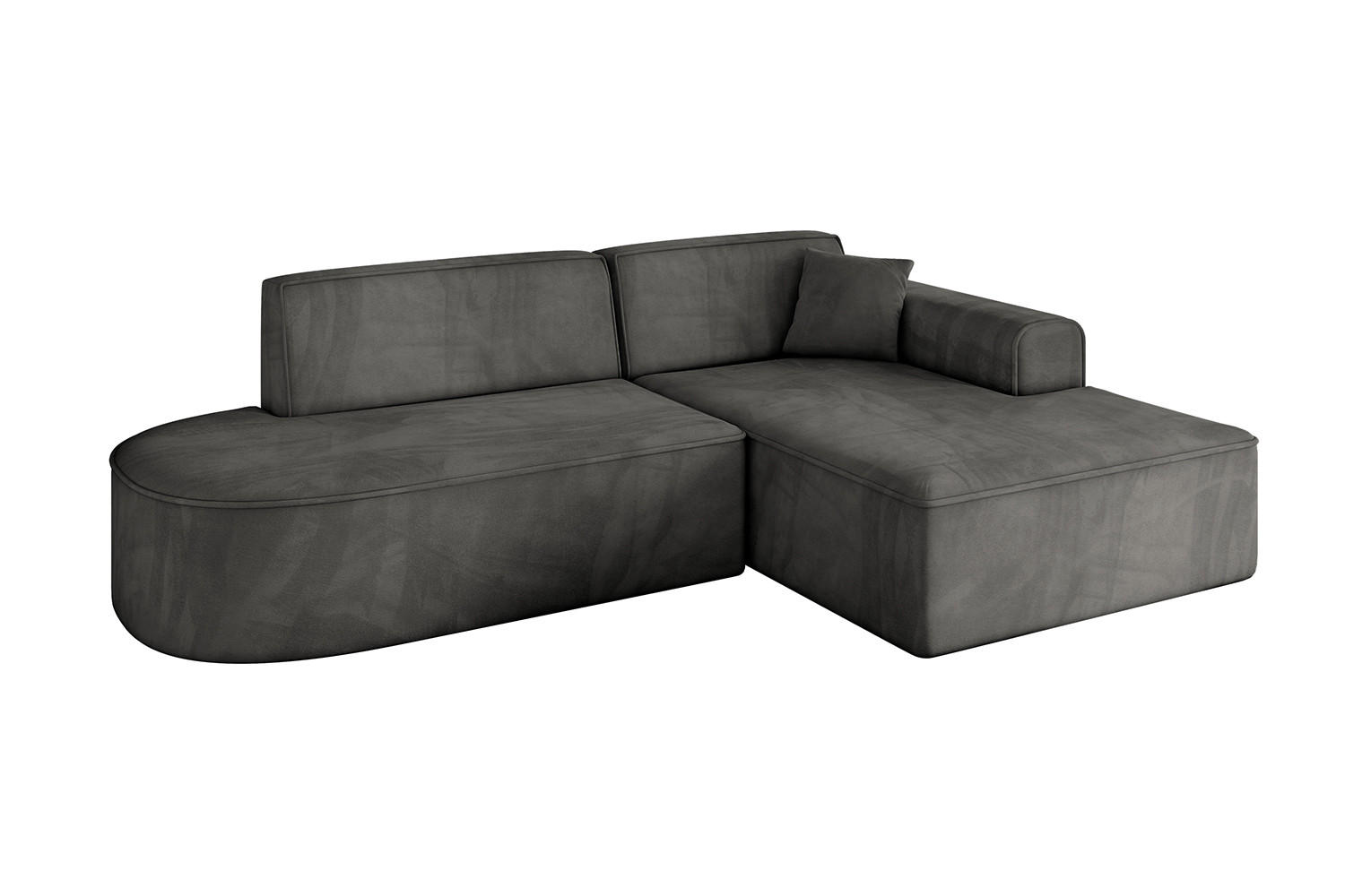 Altdecor Ecksofa Anthrazit 232x165 cm