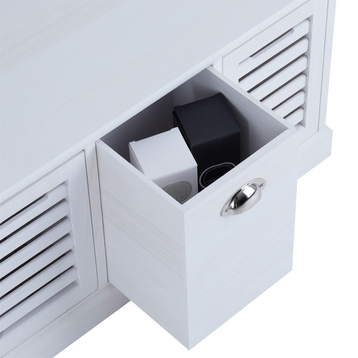 SITZBANK TRIENT - Weiß, Holzwerkstoff (73/41/32cm) - CARO-Möbel