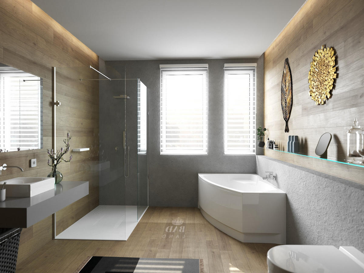 BADEWANNE Eckwanne FRIDA 140/80 Links Ablauf & Füße - Weiß, Kunststoff (80/55.5/140cm) - bad land