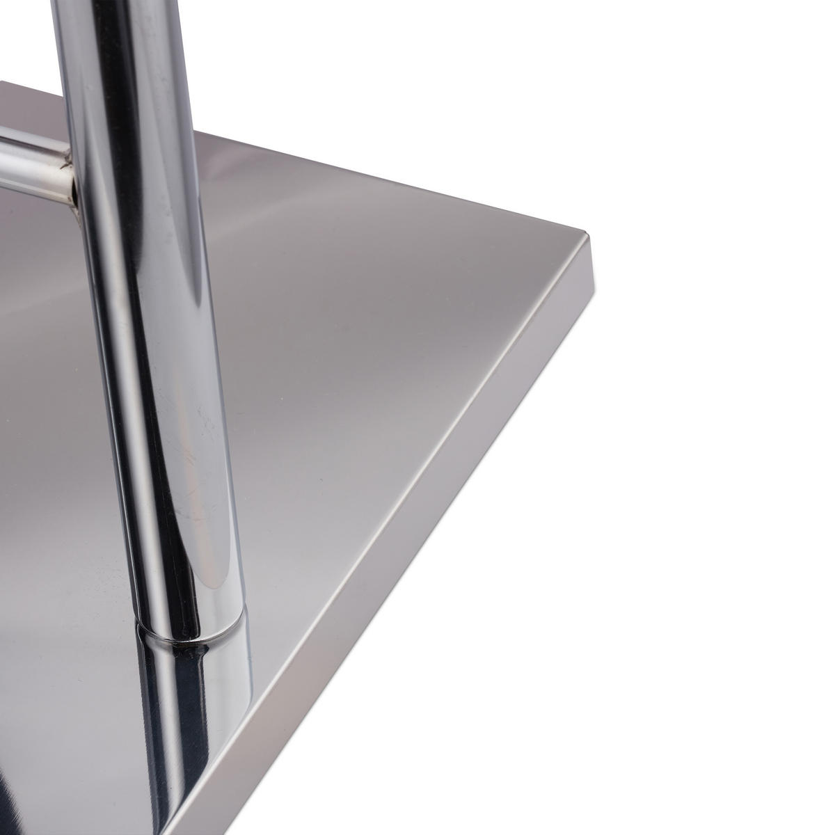 HERRENDIENER - Silberfarben, Kunststoff/Metall (49/106/20cm) - Relaxdays