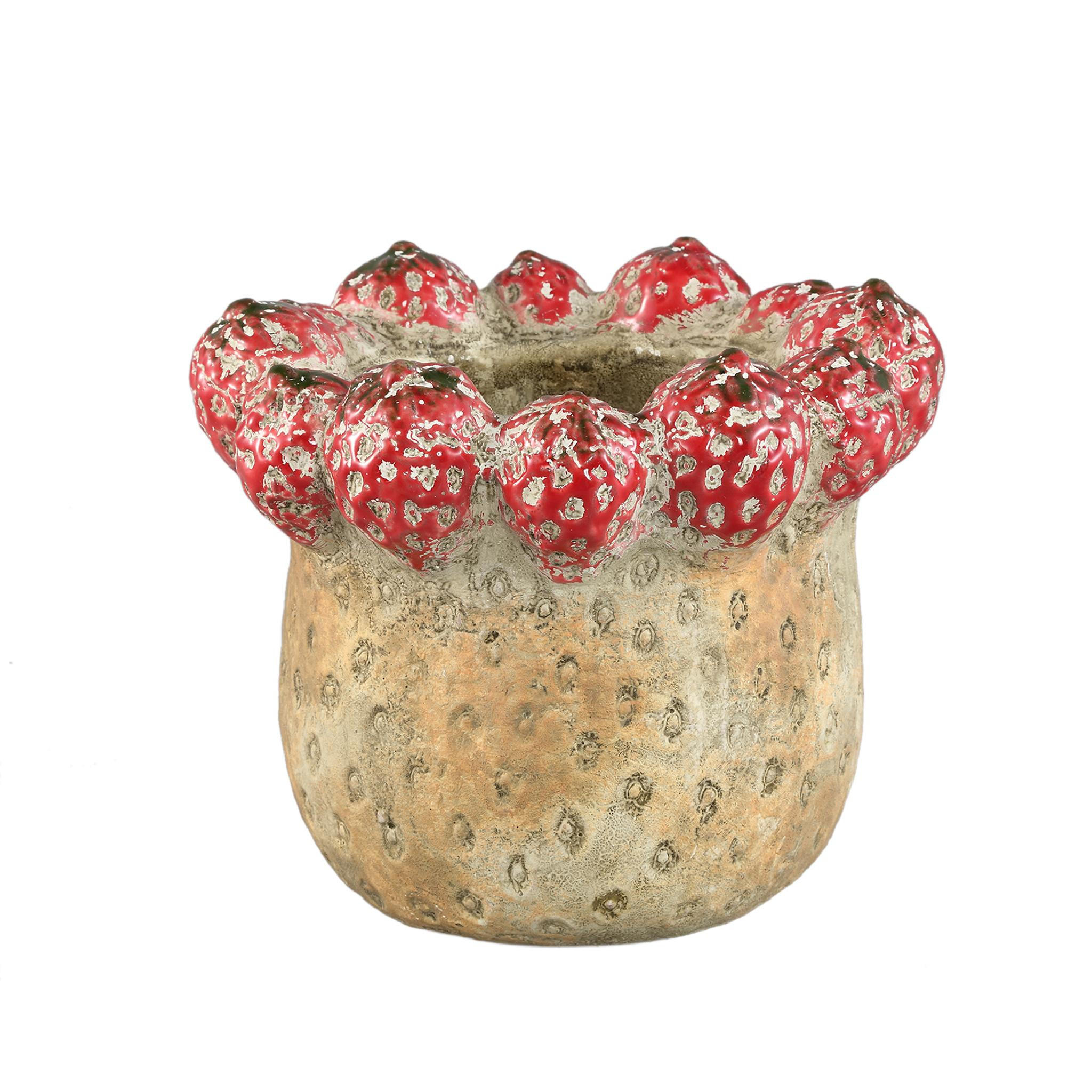 Ptmd Collection Topf Rot 18 cm