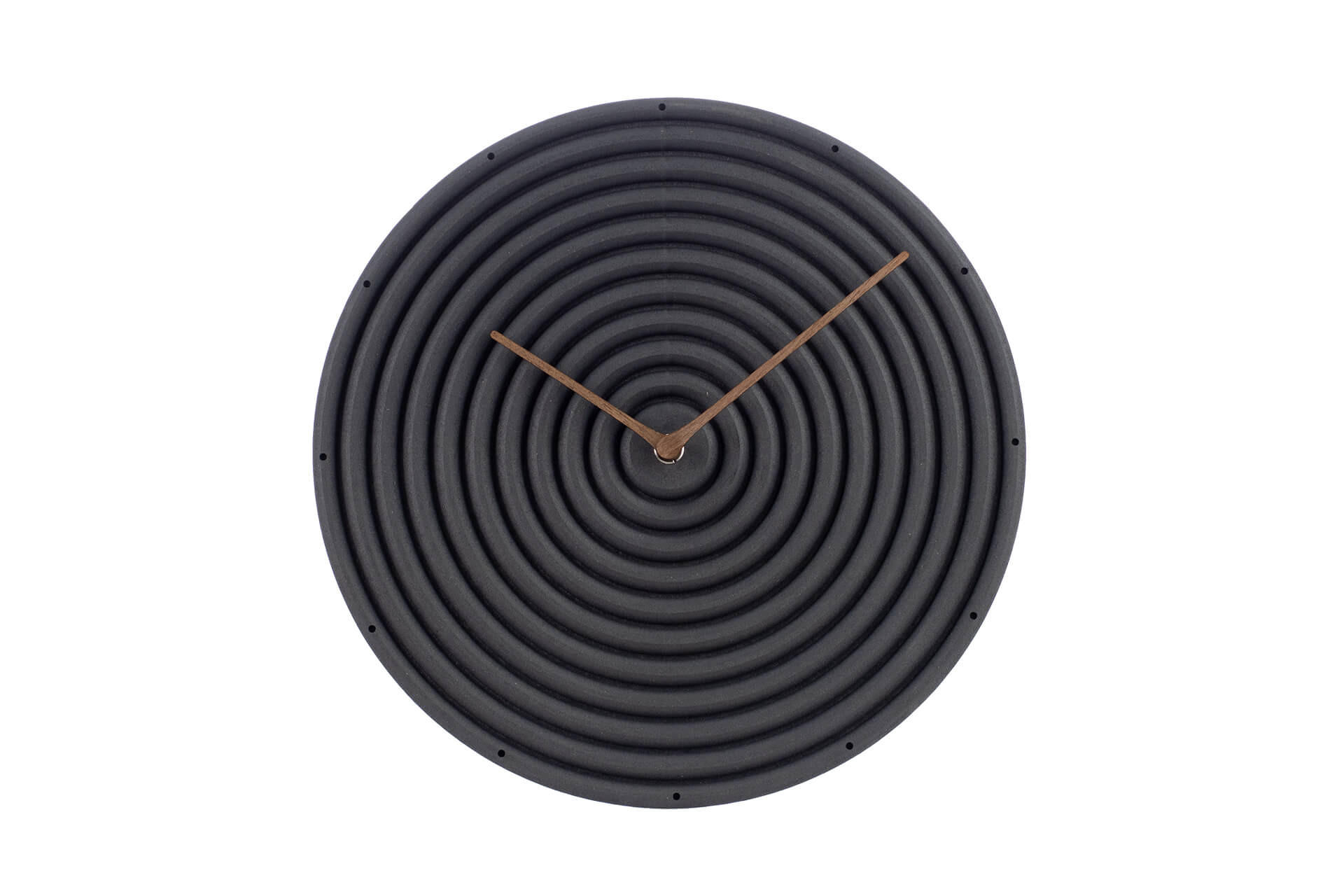 WANDUHR Design Schwarz 29/29 cm - Schwarz, Holzwerkstoff (0.5/29.2/1cm) - ONZENO