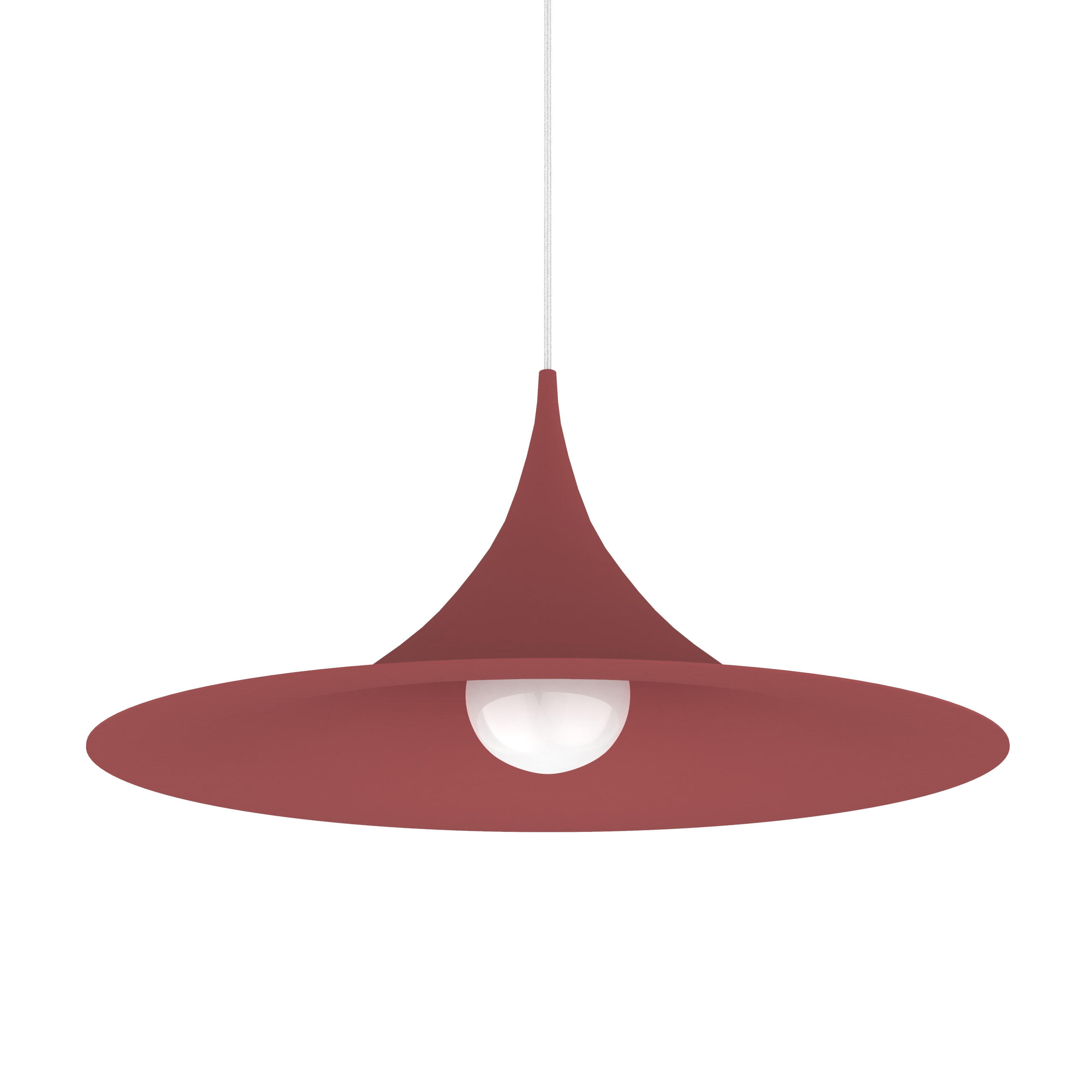 HÄNGELEUCHTE - Rot, Metall (57/57/27cm) - Lumicom