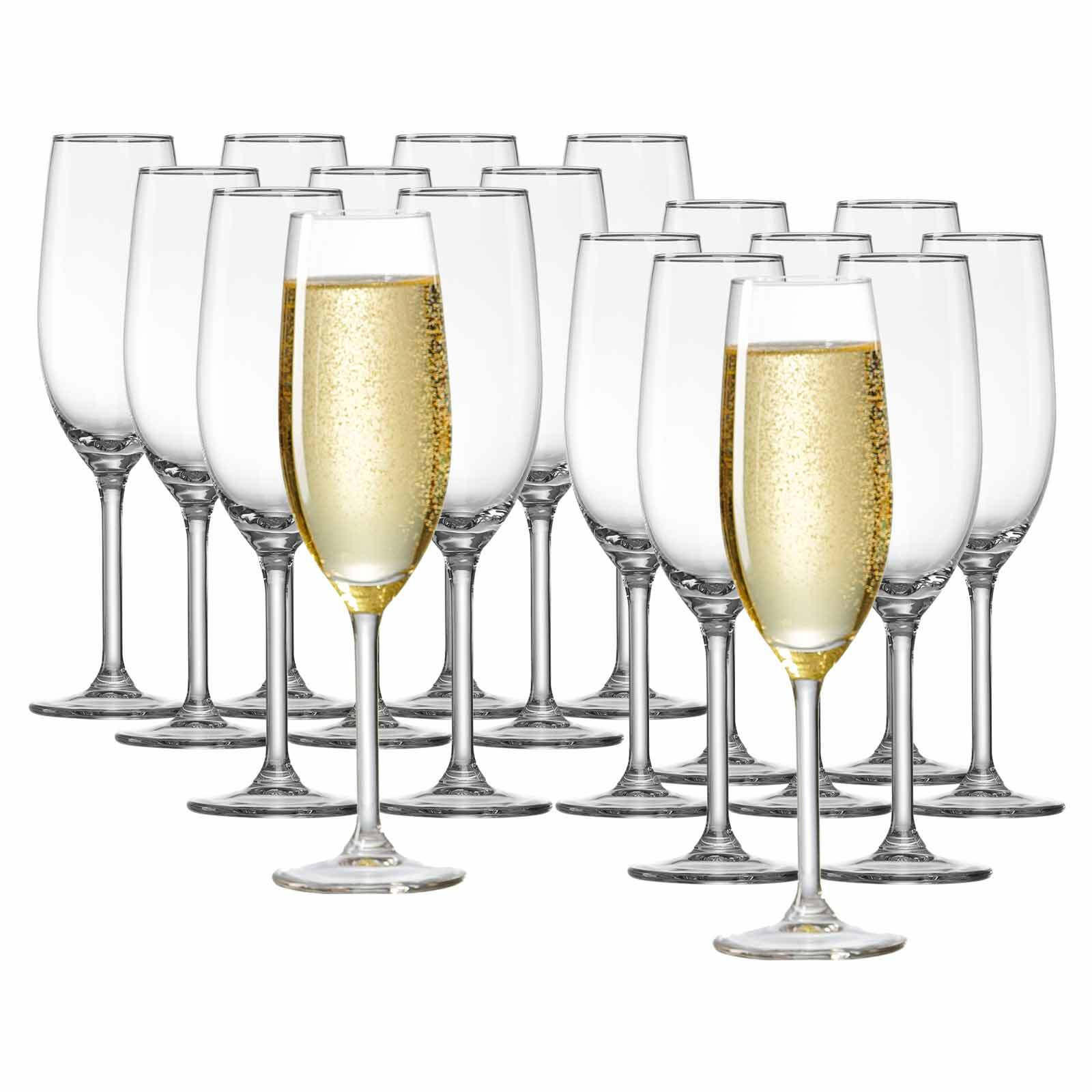 SEKTGLÄSER Vio 4Gastro transparent 210 ml 6er Set - Transparent, Glas (0.21L) - Ritzenhoff Breker