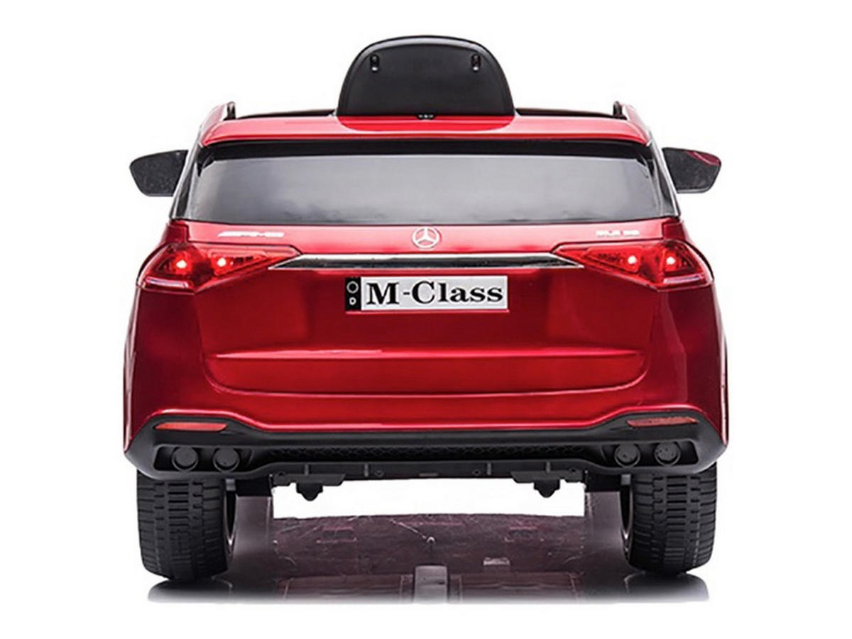 KINDER ELEKTROAUTO Mercedes M-Class rot - Rot, Kunststoff (112/71/59cm) - TPFLiving