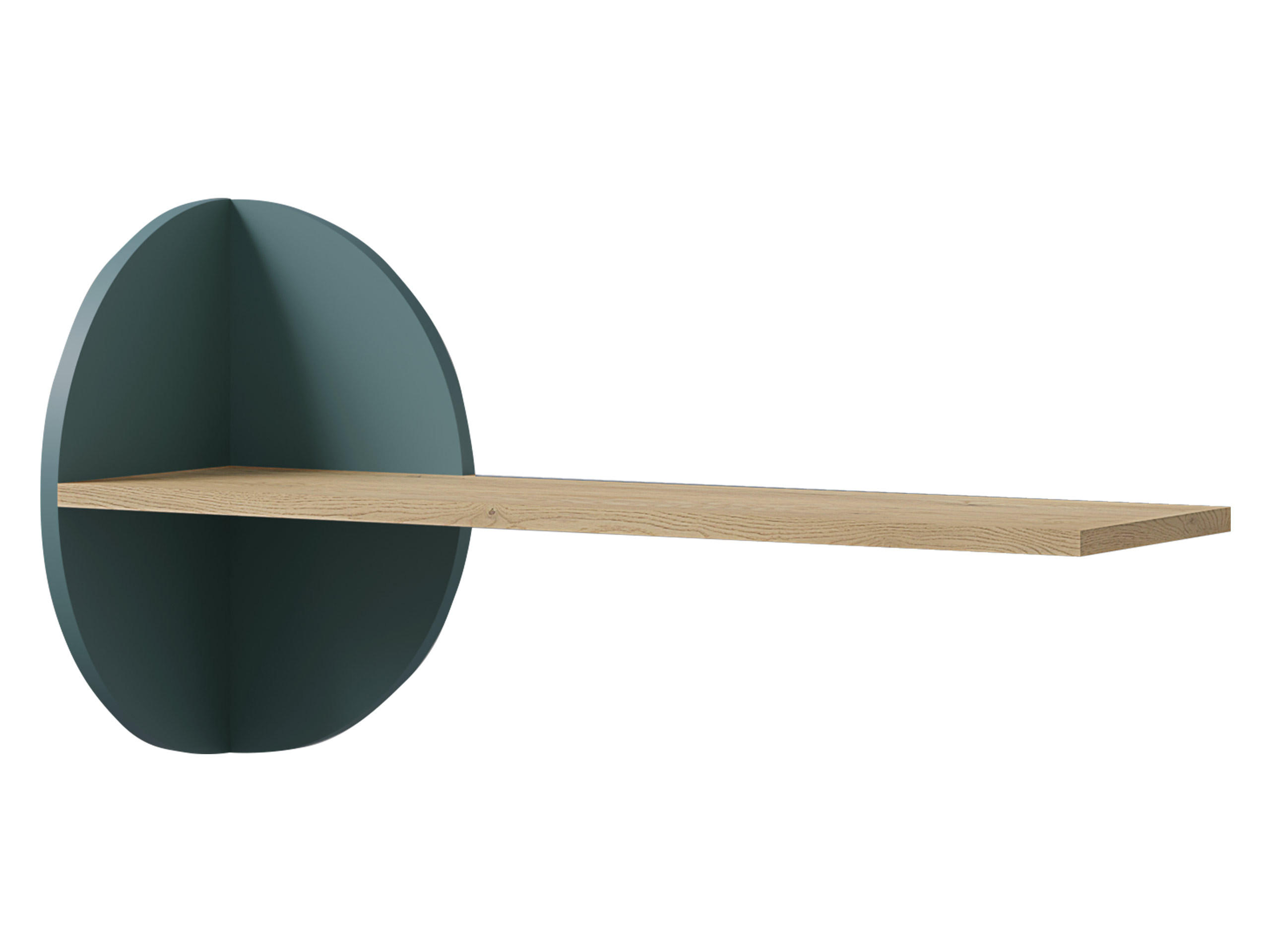 KINDER-WANDREGAL Lexi 17 - Blau/Eichefarben, Holzwerkstoff (82/45/25cm) - MIRJAN24