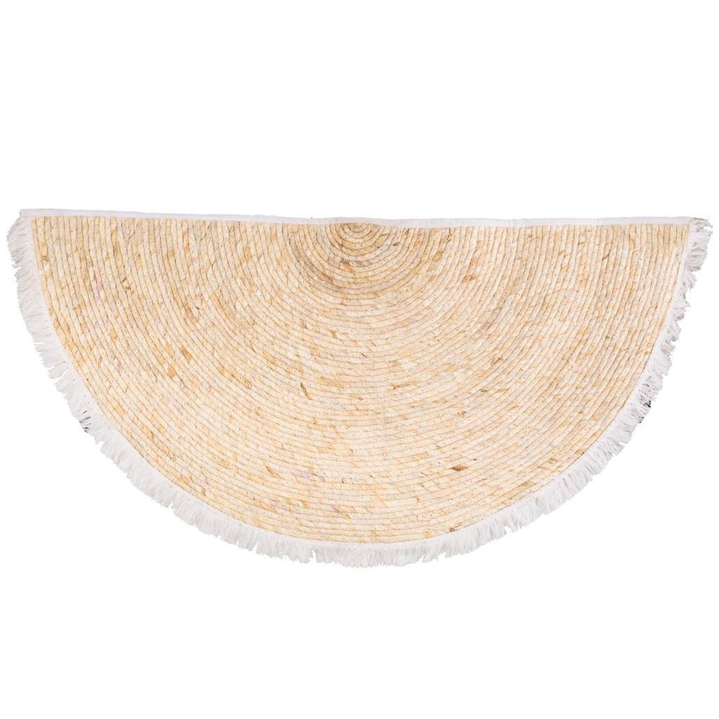 NATURFASERTEPPICH braun handgewebt 100x50x1 cm - Naturfarben, Naturmaterialien (100/50cm) - Wanderlust
