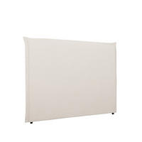 KOPFTEIL DOPPELTES Louise Beige 170 cm x 120 cm - Beige, Textil (170/7cm) - Klast Home