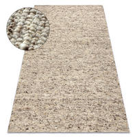 PREPROGA NEPAL 2100 sand, bež - volnena, dvostranska, naravna 60/100 cm - bež, tekstil (60/100cm) - rugsX