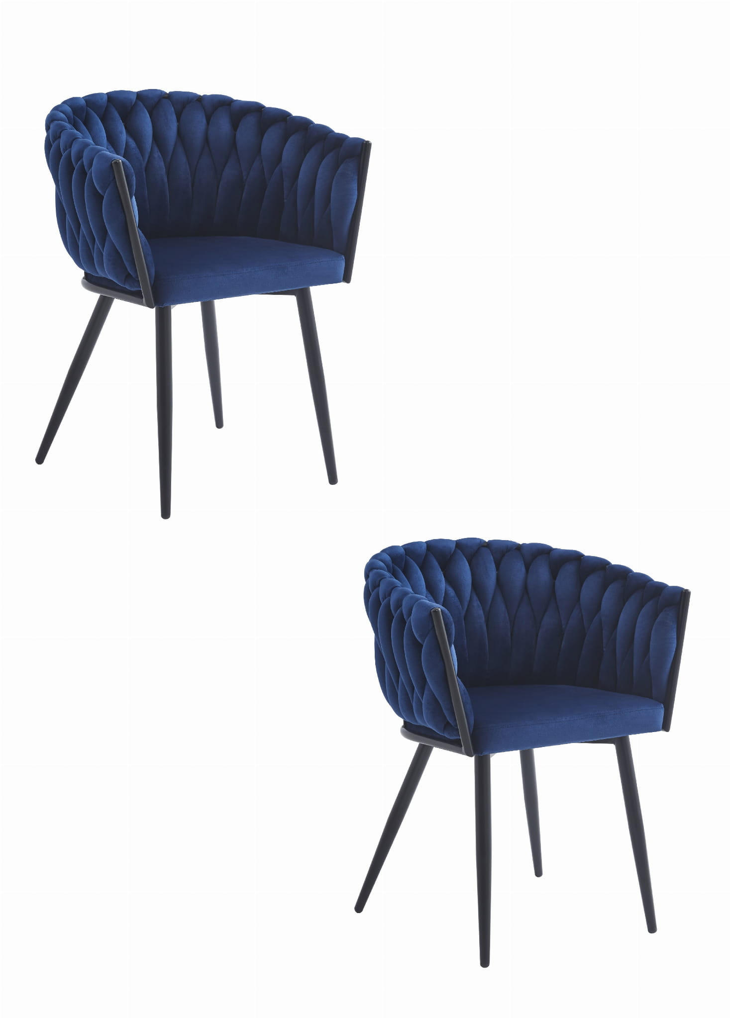 XXXLutz Stuhl Schwarz 61x44x55 cm