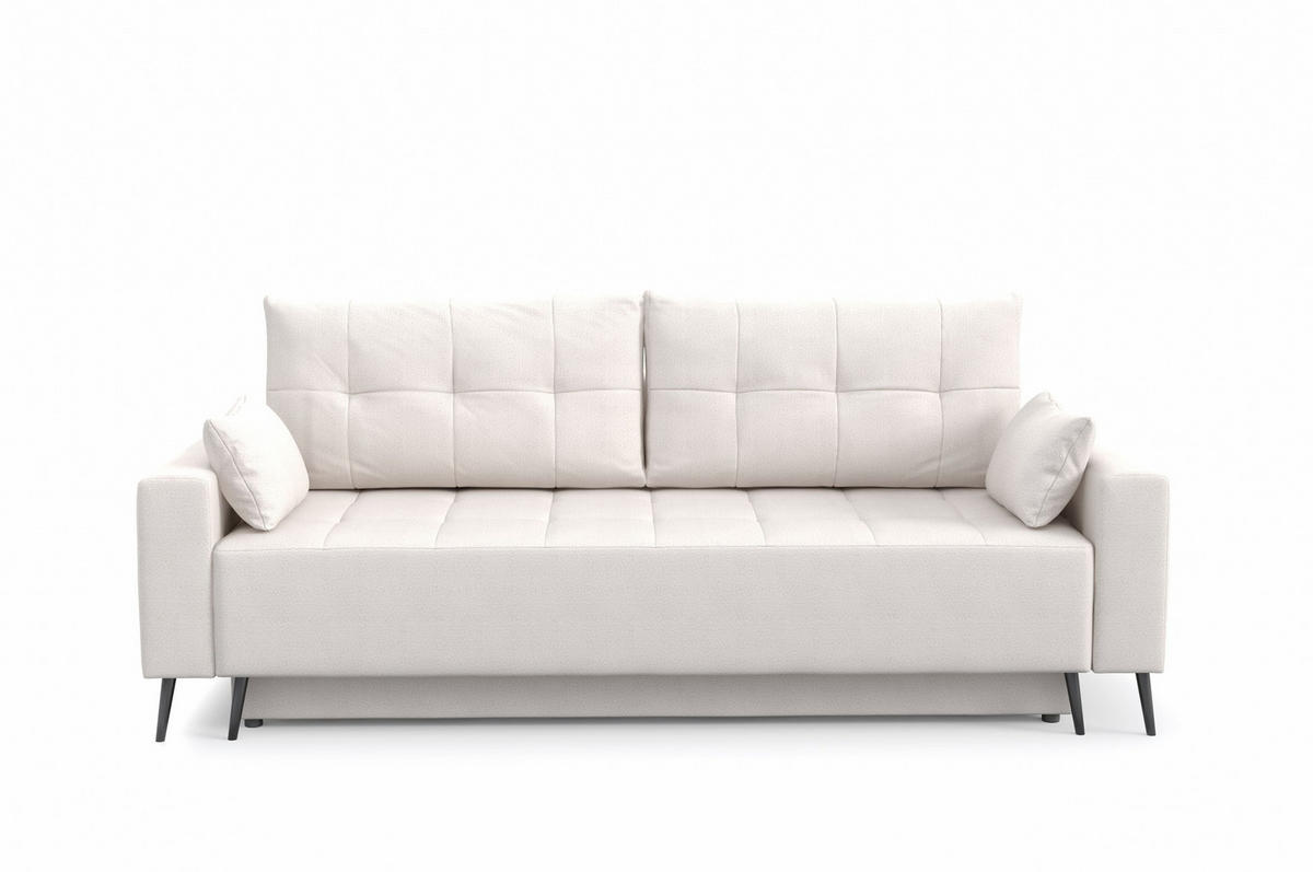 SCHLAFSOFA - Sofa Harvey - Beige - Beige, Holzwerkstoff (229/95/99cm) - Möblo
