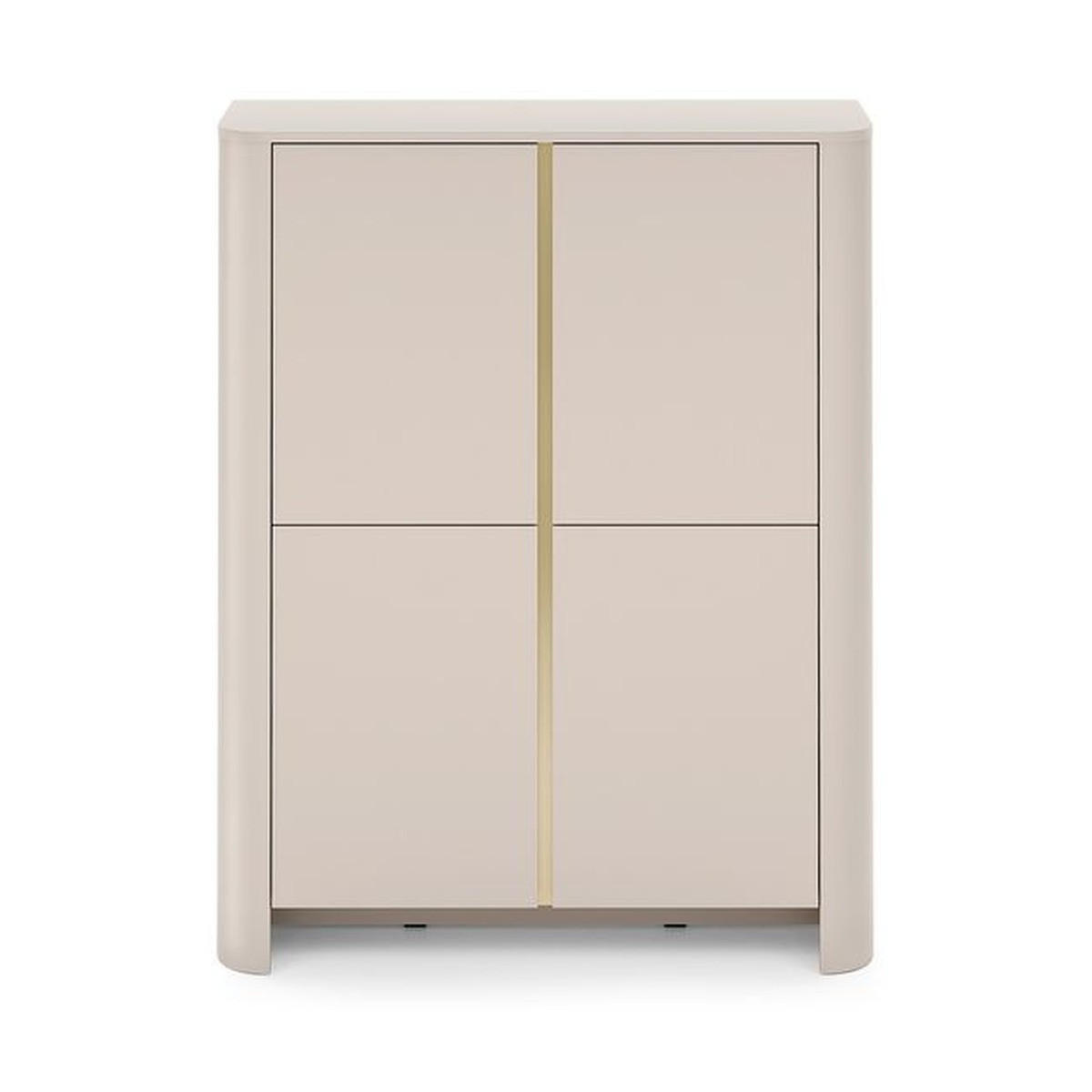 KOMMODE – K103 – 103 cm – BARI – Kaschmir - Kaschmir, Holzwerkstoff (103/132/39cm) - hi-markt