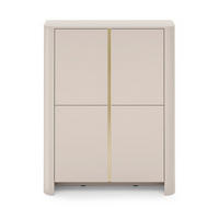 KOMMODE – K103 – 103 cm – BARI – Kaschmir - Kaschmir, Holzwerkstoff (103/132/39cm) - hi-markt