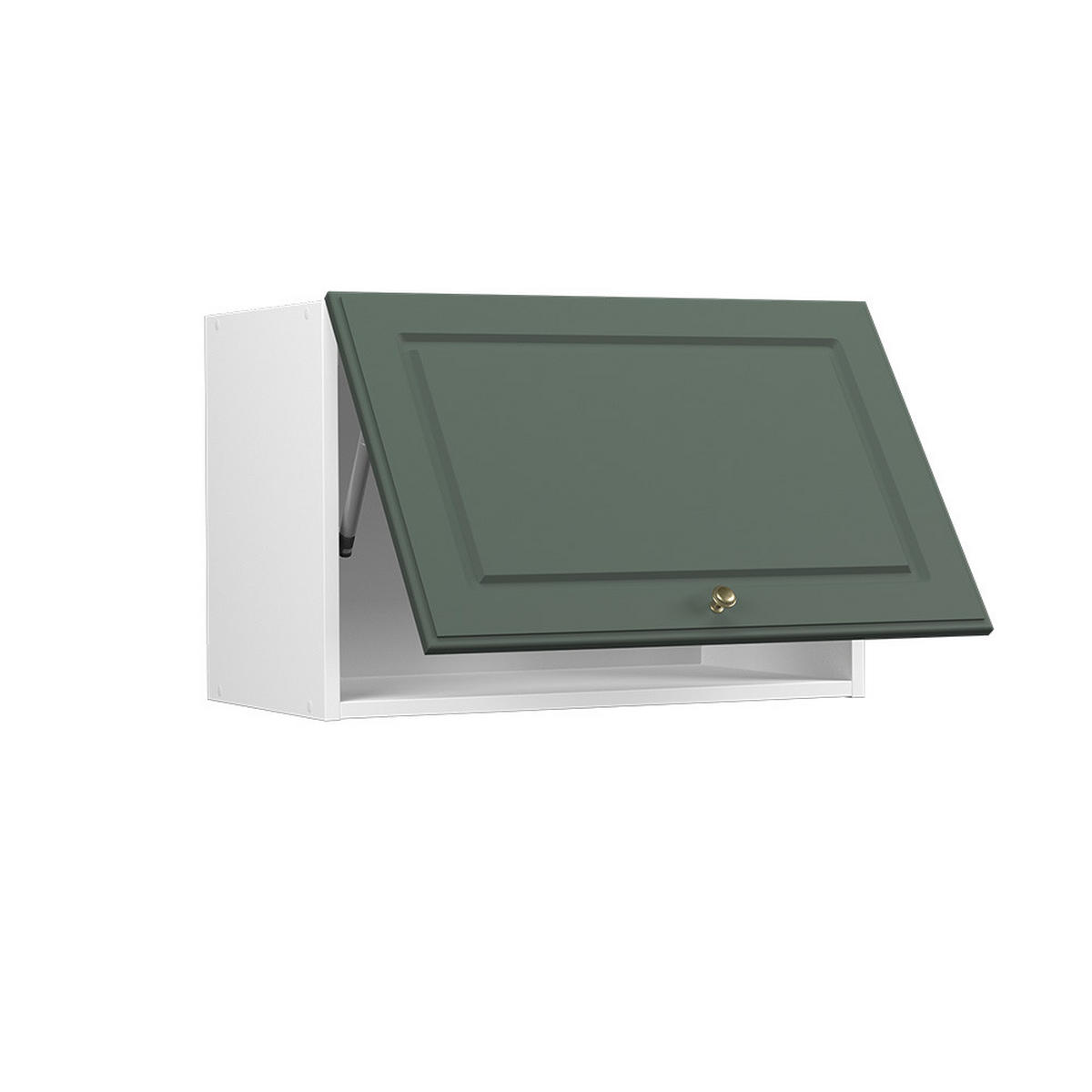 HÄNGESCHRANK Fame-Line Grün-Gold Landhaus 60 cm Flach - Weiß/Grün, Holzwerkstoff (60/40/34.1cm) - Vicco