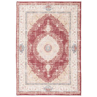 VINTAGE DESIGNERTEPPICH FINESSE ORIENT MEDAILLON - Rot, Textil (160/230cm) - Pergamon