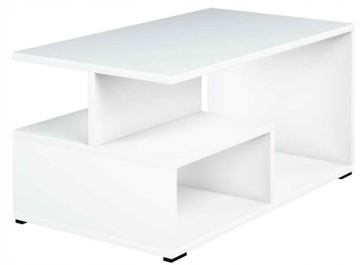 COUCHTISCH PRIMA EX3 Weiß 90/51/45 cm - Weiß, Holzwerkstoff (51/90/45cm) - Matkam Möbel
