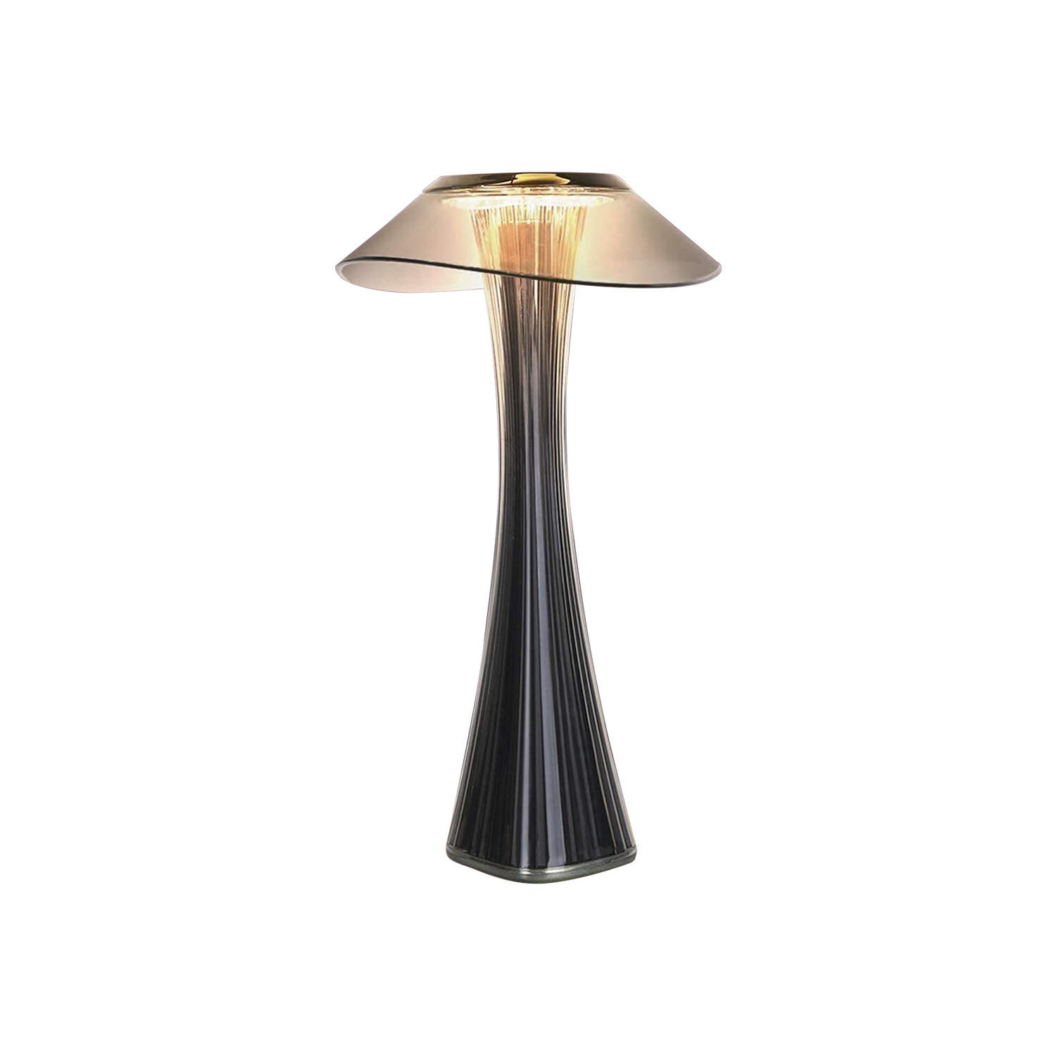 LED-TISCHLEUCHTE schlank 15.1/15.1/27.4 cm - Grau, Metall (15.1/15.1/27.4cm) - Nettlife