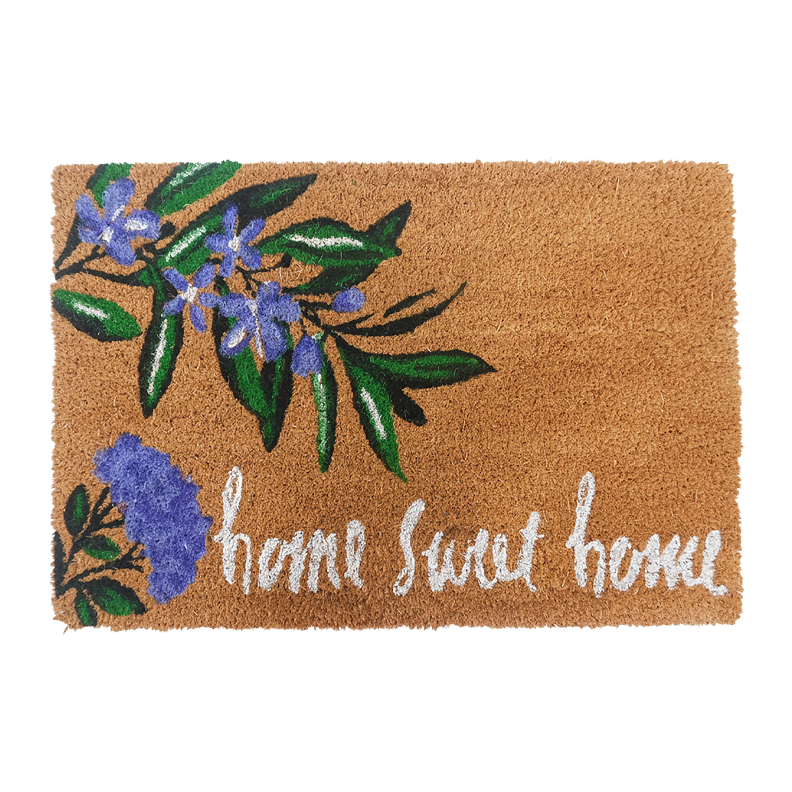 FUSSMATTE - Multicolor, Kunststoff/Textil (60/40cm) - Relaxdays